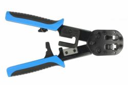 DeLOCK 86450 crimpadora Juego de herramientas Negro, Azul 