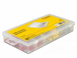 DeLOCK Caja de surtido de conectores de cables 170 piezas de color 