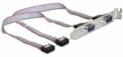 DeLOCK 89268 cable de serie 0,4 m DB-9 