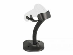 DeLOCK Soporte para escáner de código de barras con soporte flexible negro 