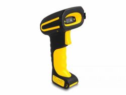 DeLOCK Escáner de código de barras industrial 1D y 2D para 433 MHz o Bluetooth con estación de carga inductiva 
