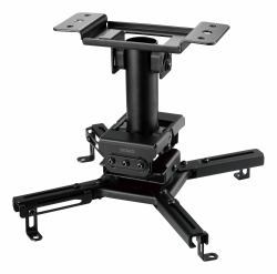 Deltaco ARM-0410 montaje para projector Techo Negro 