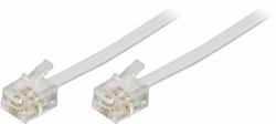 Deltaco DEL-161F cable telefónico 5 m Blanco 