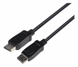 Deltaco DP8K-1030-LSZH cable DisplayPort 3 m Negro 