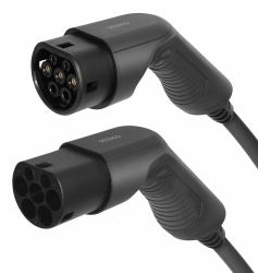 Deltaco EV-32110 cable de transmisión Negro 10 m 