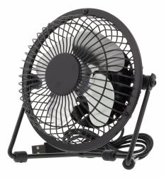 Deltaco FT-750 ventilador Negro 