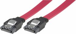 Deltaco SATA-05D cable de SATA 0,5 m Azul 