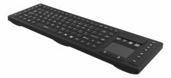 Deltaco TB-503 teclado Oficina USB QWERTY Nórdico Negro  - versión extranjera