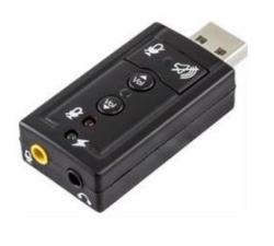 Deltaco UAC-03 tarjeta de audio 2.0 canales USB 
