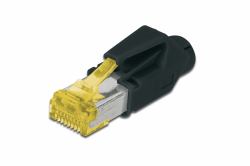 Digitus Conector modular Hirose TM31 para cable redondo, CAT 6A 