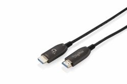 Digitus Cable de fibra óptica híbrido HDMI AOC, UHD 8K, 15 m 