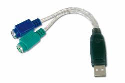Digitus Adaptador ® USB - PS / 2 