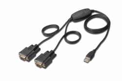 Digitus Cable ® USB 2.0 a 2x RS232 