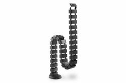 Digitus DA-90505 organizador de cables Cubrecables Escritorio Negro 1 pieza[s] 