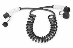 Digitus 5M TYPE2 CHARGER CABLE 230V 32A - TYPE 2 - TYPE 2 SPRING CABLE