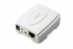 Digitus Servidor de impresión Fast Ethernet, USB 2.0 
