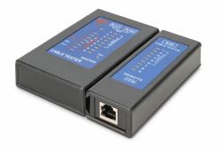 Digitus Comprobador de cables, Red, RJ45, Comprobador unilateral 