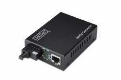 Digitus Convertidor de medios Gigabit bidireccional, RJ45 / SC 