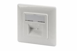 Digitus DN-9007-1 toma de corriente 2 x RJ-45 Blanco 
