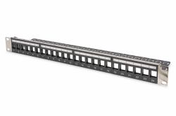 Digitus Panel de conexiones modular ® para conector Keystone 1U de montaje en bastidor - descargado 