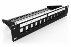 Digitus Panel de conexión modular, 8 puertos 