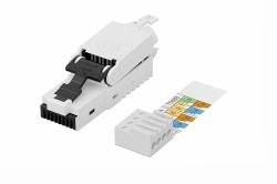 Digitus Conector RJ45 para aplicaciones de campo, CAT 6A 