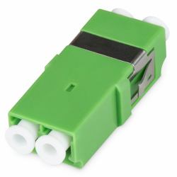 Digitus Acoplamiento de fibra óptica, LC/APC, dúplex, sin brida 