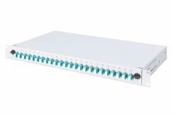 Digitus Caja de empalme de fibra óptica, equipada, LC, OM3 