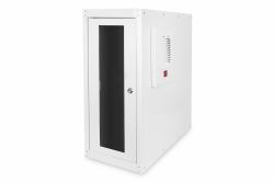 Digitus Carcasa de ordenador con ventilador de filtro incorporado y patas niveladoras 