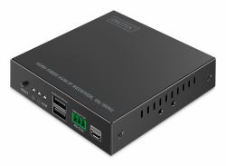 Digitus Receptor IP KVM de fibra HDMI, 4K/60Hz 