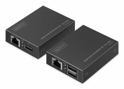 Digitus Juego de extensores KVM HDMI, 4K/30Hz 