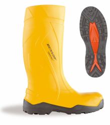 Dunlop PUROFORT+ SAF WELLINGTON 1PR YLW 7 