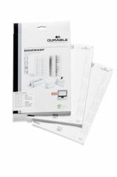 Durable BADGEMAKER Inserto para placa identificativa Blanco 280 pieza[s] 