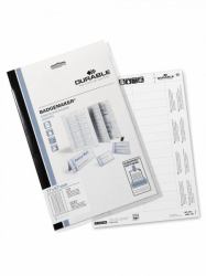 Durable BADGEMAKER Inserto para placa identificativa Blanco 600 pieza[s] 