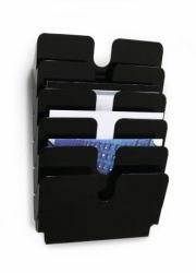 Durable 1700014061 estantería para libros 1 estanterías Negro 