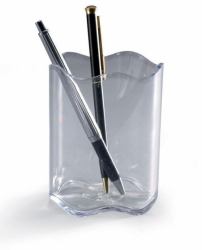 Durable 1701235400 porta lápices Plástico Transparente 