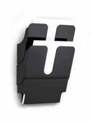 Durable FLEXIPLUS estantería para libros 2 estanterías Negro 