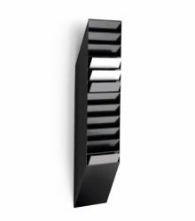 Durable 1709763060 estantería para libros 1 estanterías Negro 