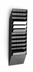 Durable FLEXIBOXX estantería para libros 12 estanterías Negro 