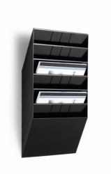 Durable 1709785060 estantería para libros Negro 