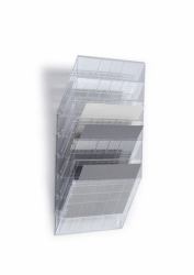 Durable FLEXIBOXX estantería para libros 6 estanterías Transparente 