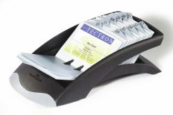 Durable VISIFIX acollador de tarjeta Negro 