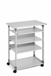 Durable SYSTEM 75 VH Gris Mesita con ruedas para multimedia 