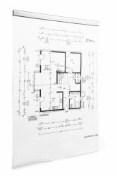 Durable DURAFIX Rail 297 mm archivador Plata 
