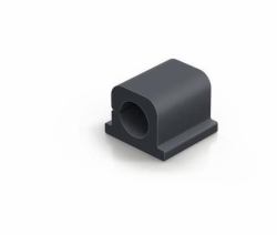 Durable Cavoline Clip Pro 1 Desk - Cable Holder Black - Warranty: 12M
