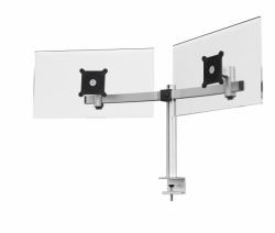 Durable 508523 soporte para monitor 68,6 cm [27"] Escritorio Plata 