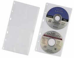 Durable 5203-19 Funda 2 discos Transparente 