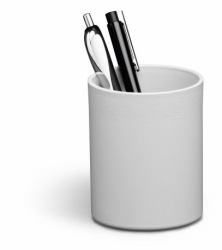Durable ECO porta lápices Plástico reciclado Gris 