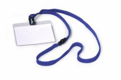 Durable 813907 insignia/pase Placa identificativa Textil 10 pieza[s] 