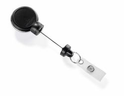 Durable 834901 accesorio para porta-tarjetas Carrete de acreditación Negro 1 pieza[s] 